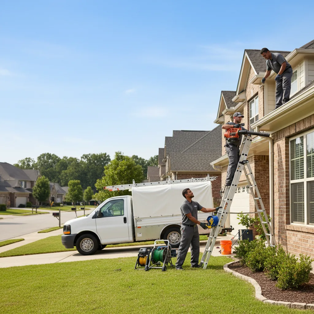 Home Gutter Service in South Vienna, OH near me